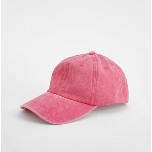 Cappello da baseball rosa slavato - boohoo - Modalova