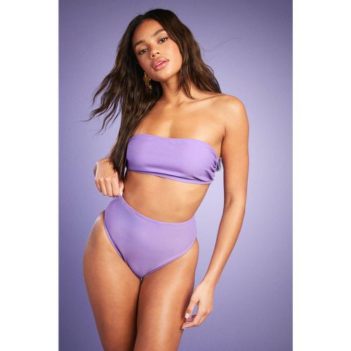 Top bikini a fascia Mix & Match - boohoo - Modalova