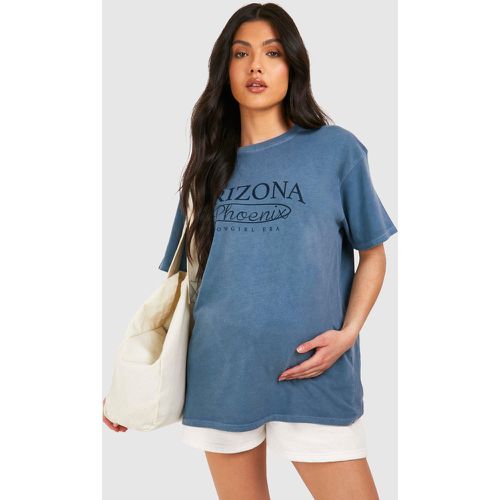 Camiseta Premamá Oversize Con Estampado De Arizona Phoenix - boohoo - Modalova