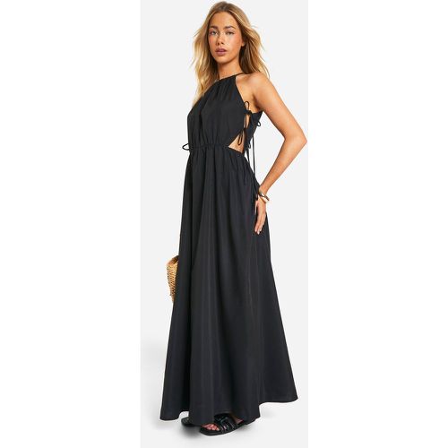 Vestito maxi con laccetti laterali - boohoo - Modalova