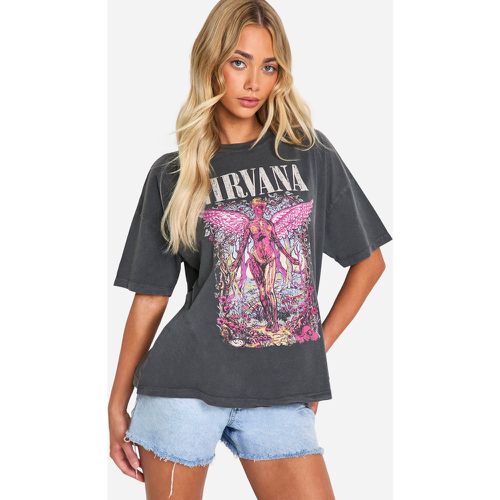 Nirvana Graphic Oversized T-Shirt - boohoo - Modalova