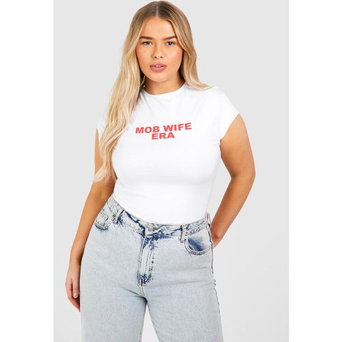 T-shirt Plus Size per neonato Mob Wife - boohoo - Modalova
