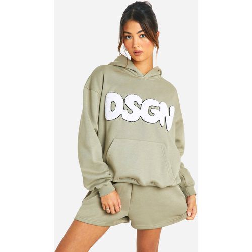 Dsgn Studio owelling Applique Oversized Hoodie - Bubble T - Modalova