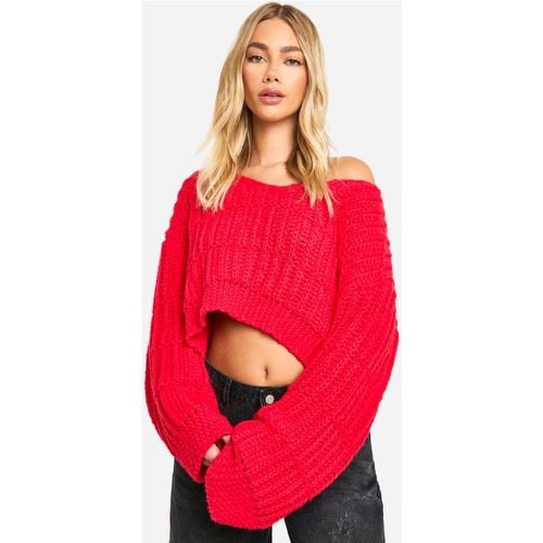 Jersey Oversize Premium De Punto Grueso - boohoo - Modalova