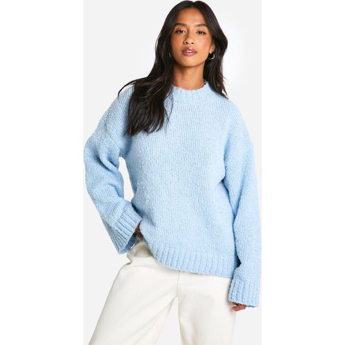 Jersey Petite Oversize De Tejido Bouclé - boohoo - Modalova