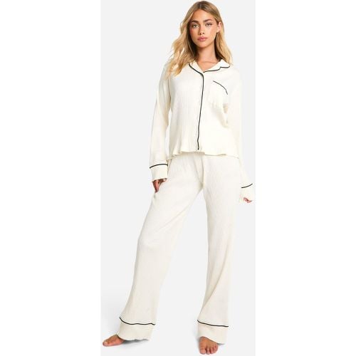 Pijama Essentials Con Botones - boohoo - Modalova