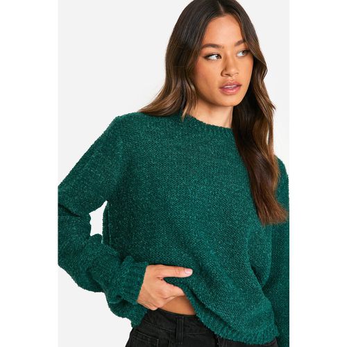 Maglione Tall in maglia in bouclé - boohoo - Modalova