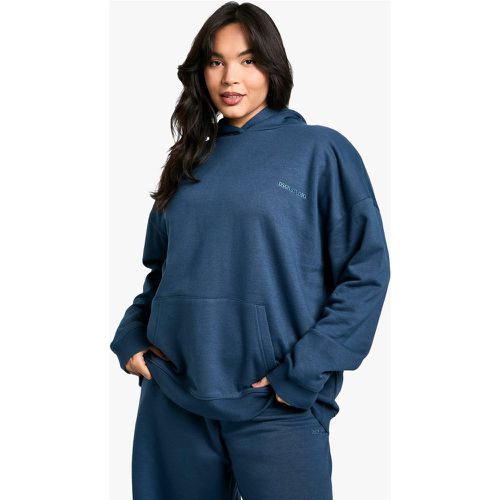 Sudadera Plus Oversize Con Capucha Y Bordado Dsgn Studio - boohoo - Modalova