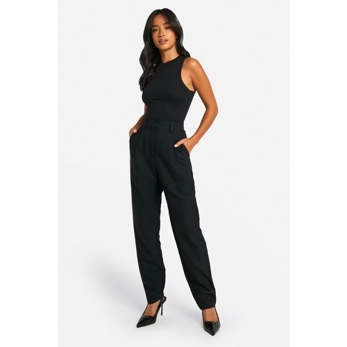 Pantaloni sartoriali Petite Slim Fit - boohoo - Modalova