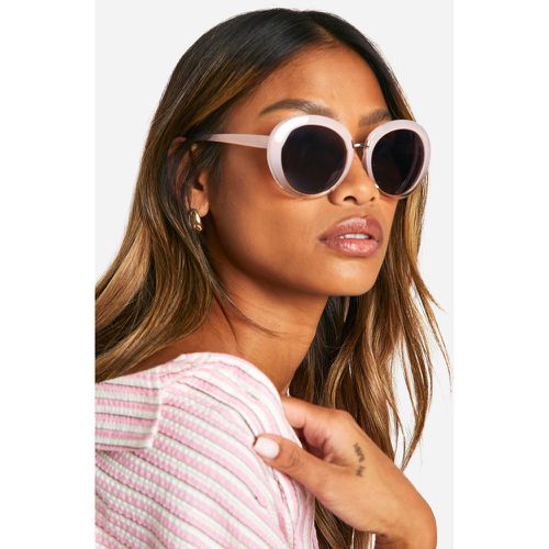 Marble Round Shape Sunglasses - boohoo - Modalova