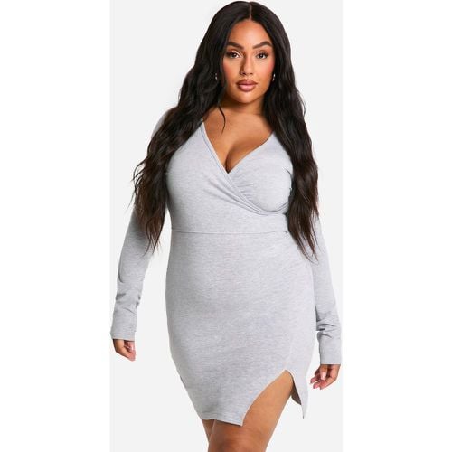 Vestito scaldacuore Plus Size Basic in jersey - boohoo - Modalova