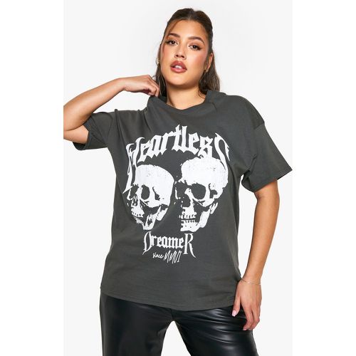 Plus Heartless Dreamer Oversized T-shirt - boohoo - Modalova