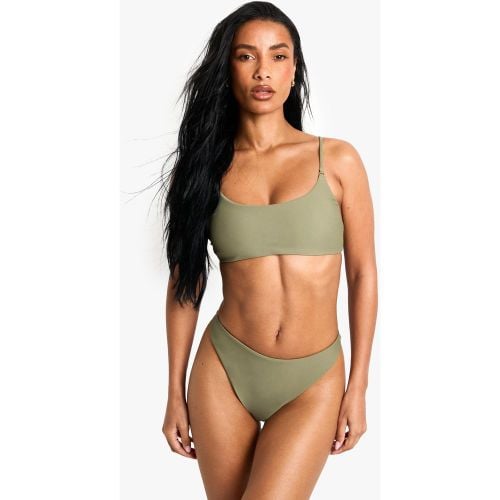 Tanga Essentials, Verde - boohoo - Modalova