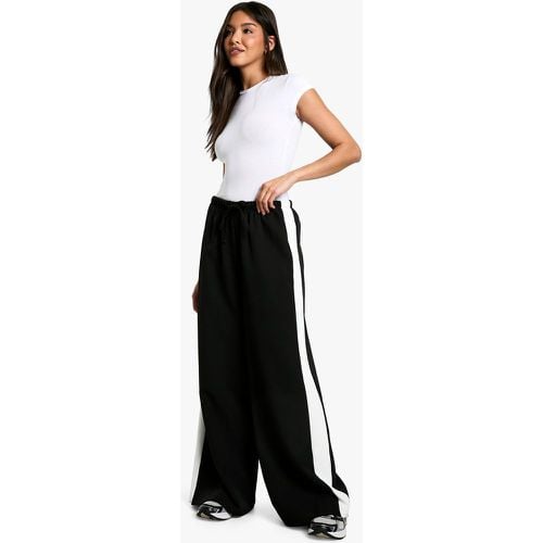 Pantalón Con Línea Lateral Y Cordón Elástico En La Cintura - boohoo - Modalova