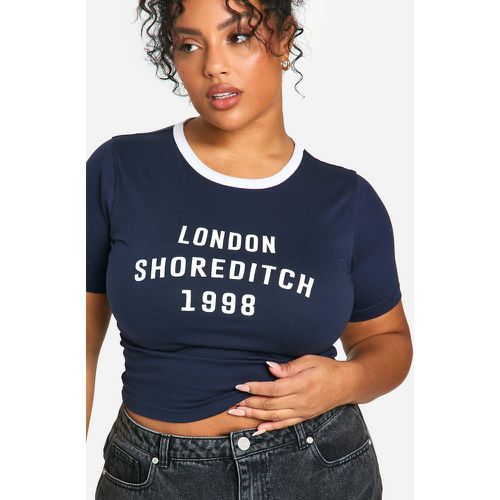 Camiseta Plus Con London London Shoreditch Baby - boohoo - Modalova