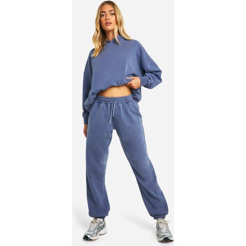 Pantaloni tuta oversize slavati - boohoo - Modalova