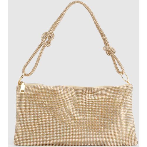 Bolso De Hombro Premium Holgado Con Incrustaciones - boohoo - Modalova