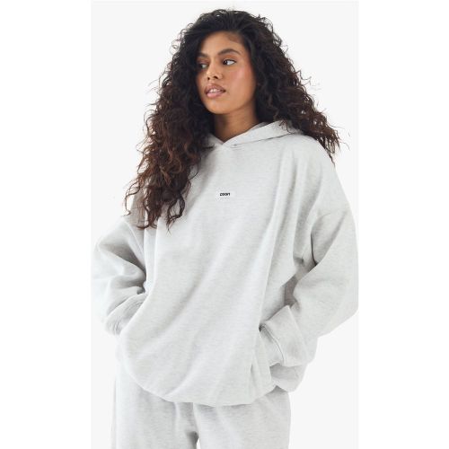 Felpa oversize con etichetta DSGN e cappuccio - boohoo - Modalova