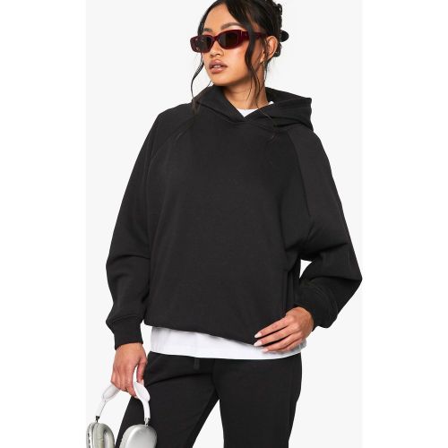 Sudadera Oversize Con Capucha Y Costuras De Raglán - boohoo - Modalova