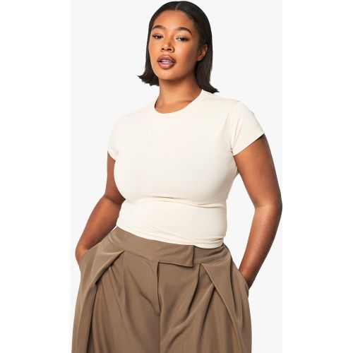 Top smanicato Plus Size BASICS - boohoo - Modalova