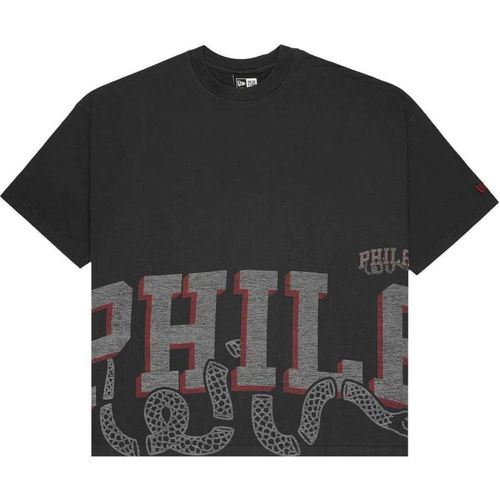 Philadelphia 76ers Oversized T-shirt Nero - new era - Modalova