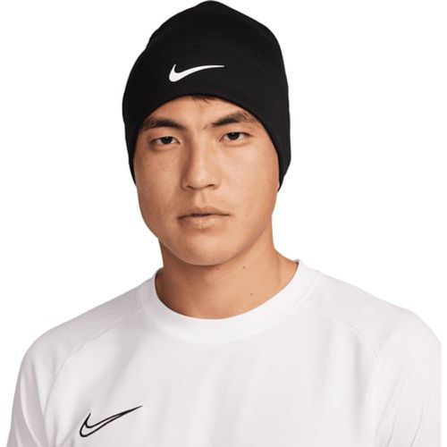 Peak Standard Cuff Beanie, nero/bianco - Nike - Modalova