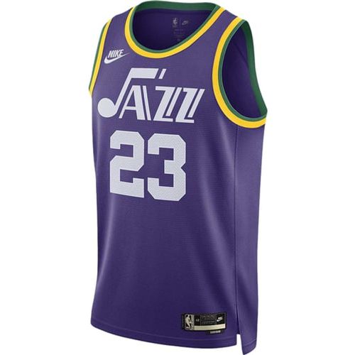 NBA UTAH JAZZ DRI-FIT HWC SWINGMAN JERSEY LAURI MARKKANEN, / - Nike - Modalova