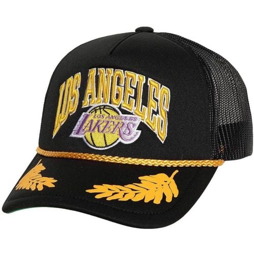 La Lakers NBA La L Leaf T S Cappello Nero - Mitchell And Ness - Modalova