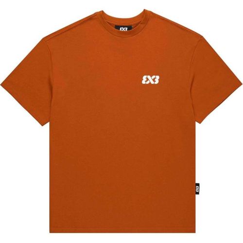 X3 Logo T-shirt Marrone - 3x3 - Modalova