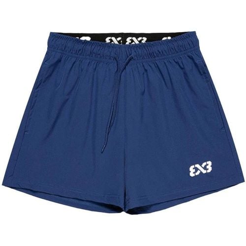 X3 On Court Pantaloncini Blu - 3x3 - Modalova