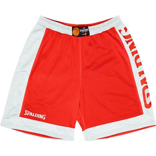 Reversible Pantaloncini Kids Rosso - Spalding - Modalova