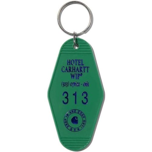 Hotel Keys Keychain Portachiavi Blu - Carhartt WIP - Modalova