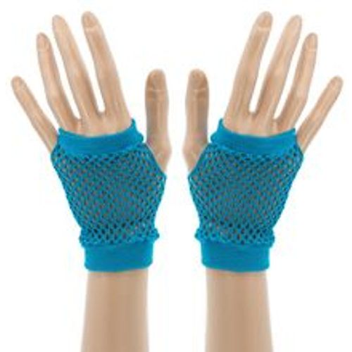 Netz-Handschuhe, türkis - buttinette - Modalova