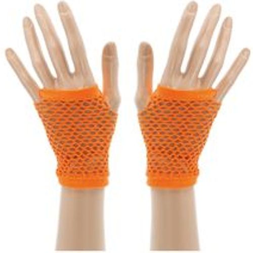 Netz-Handschuhe, neonorange - buttinette - Modalova