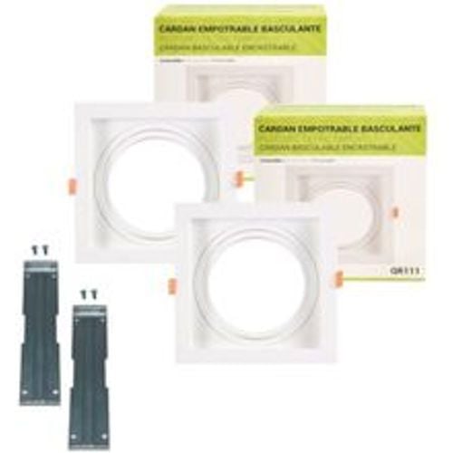 Barcelona Led - 2er Pack – Downlight Einbauring kardanisch für QR111 oder AR111 - Fashion24 DE - Modalova