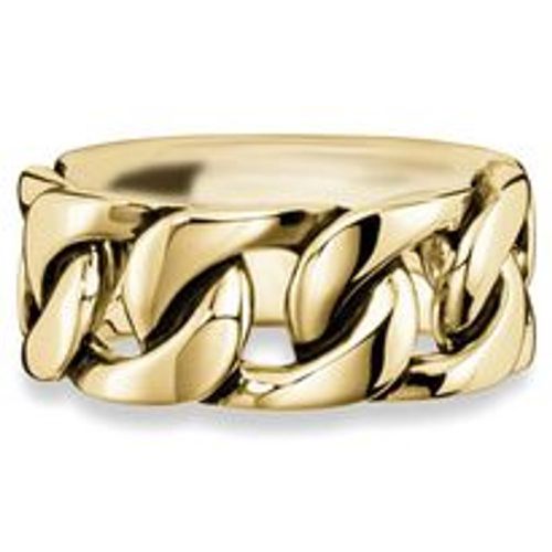 Ring 925/- Sterling Silber ohne Stein vergoldet (Größe: 058 (18,5)) - CAI - Modalova