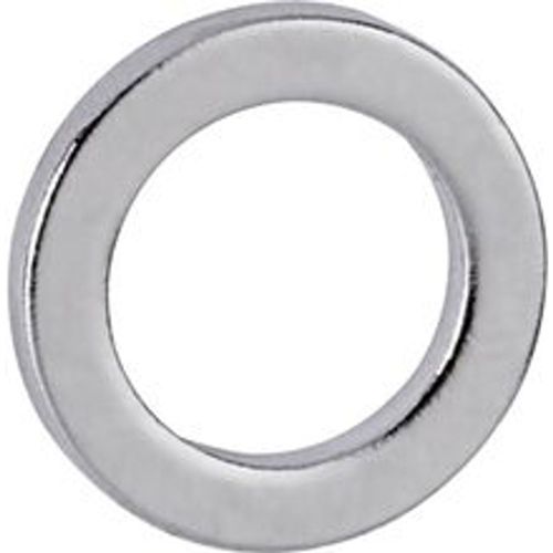 Neodym Magnet (Ø x H) 12 mm x 1.5 mm Ring Silber 10 St. 6168396 - Maul - Modalova