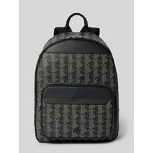 Rucksack mit Allover-Logo-Print Modell 'Monogram' - Lacoste - Modalova