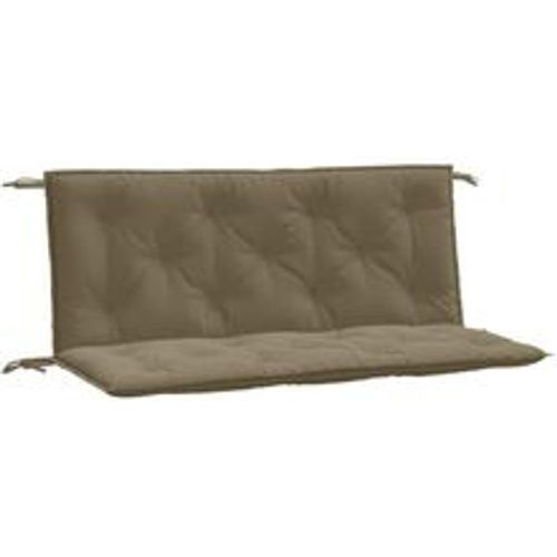 Gartenbank-Auflagen 2 Stk. Melange Taupe 120x50x7 cm Stoff - VIDAXL - Modalova