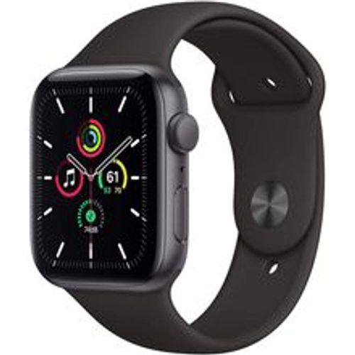 Watch Series SE 1 (2020) GPS 40 mm - Aluminium Space - Sportarmband Schwarz - Apple - Modalova