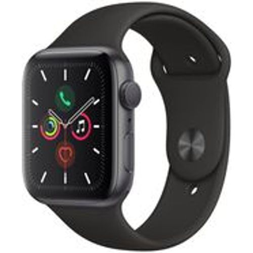 Watch Series 5 (2019) GPS 44 mm - Aluminium Space - Sportarmband Schwarz - Apple - Modalova