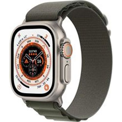 Watch Ultra (2022) GPS + Cellular 49 mm - Titan Titan Natur - Alpine loop Grün - Apple - Modalova