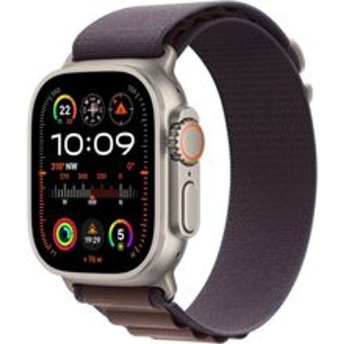 Watch Ultra 2 (2023) GPS + Cellular 49 mm - Titan Titan Natur - Alpine loop Schwarz - Apple - Modalova