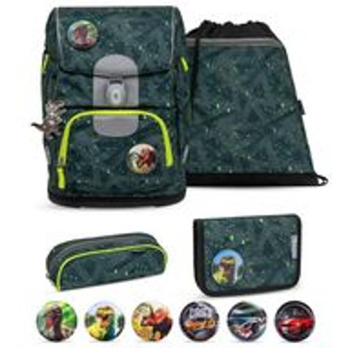 Rucksack Motion ergonomisches Schulranzen Set 5-teilig Green Splash - Belmil - Modalova