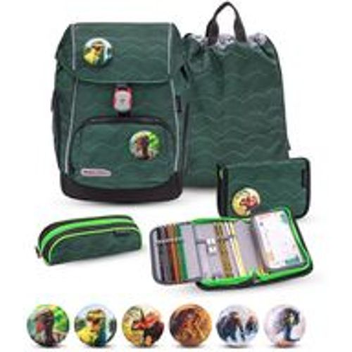 Rucksack Comfy Plus Premium Schulranzen Set 5-teilig Twist of Lime - Belmil - Modalova