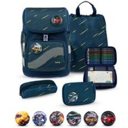 Rucksack Smarty Plus Premium Schulranzen Set 5-teile Orion Blue Tasche - Belmil - Modalova