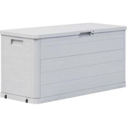 Garten-Aufbewahrungsbox 280 l Hellgrau - VIDAXL - Modalova