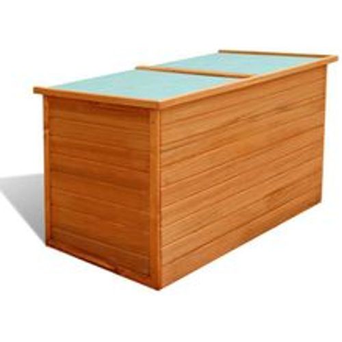 Garten-Aufbewahrungsbox 126x72x72 cm Holz - VIDAXL - Modalova