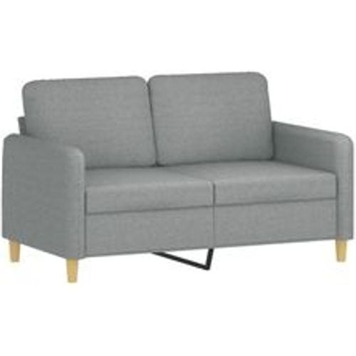 Sitzer-Sofa Hellgrau 120 cm Stoff - VIDAXL - Modalova