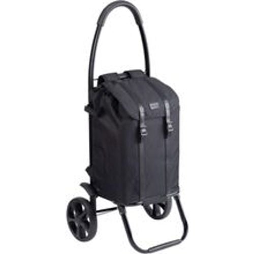 Einkaufstrolley & -rucksack - 45 Liter - Black Edition - Separater Rucksack & Gestell als Sackkarre / Klappbarer Shopper / Einkaufsroller / - Meister - Modalova